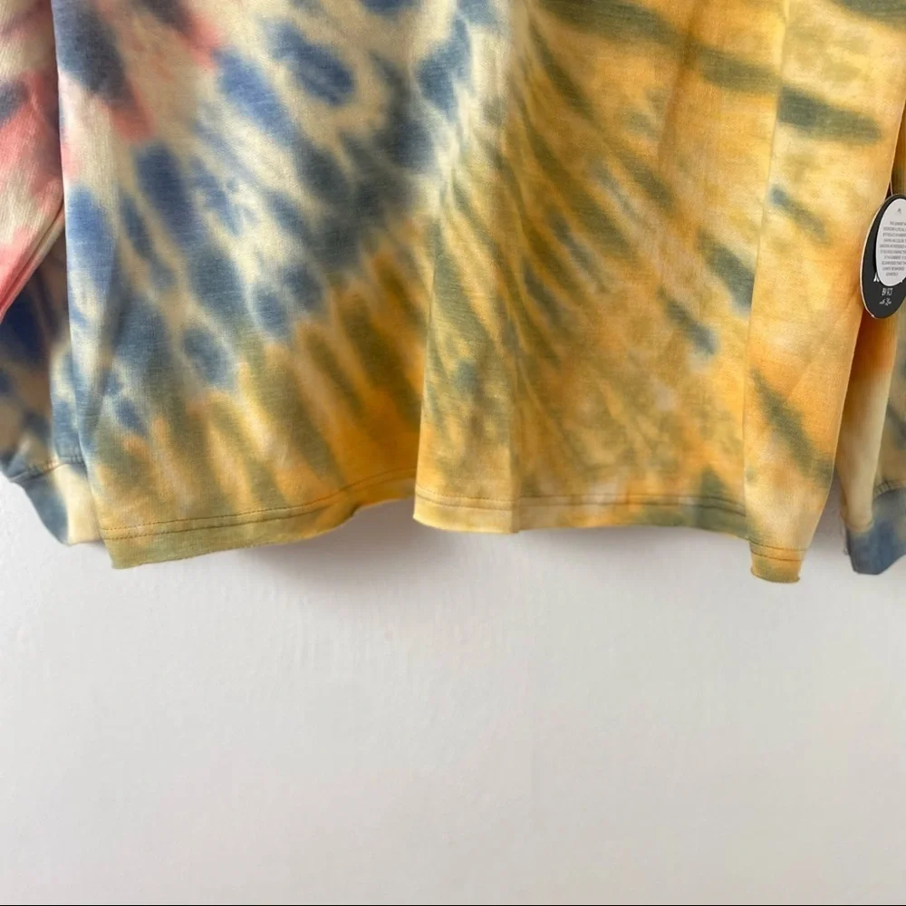 Jolie and Joy  By FCT with Love  Tie Dye Top.  Multi Colors  Sz 2X - Picture 4 of 14